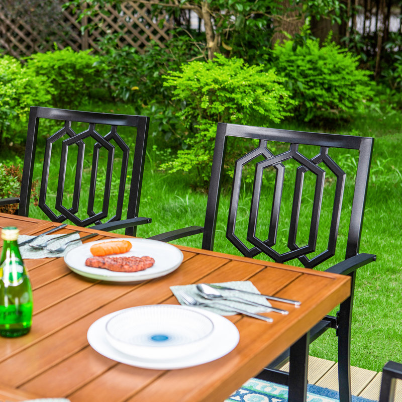 Lark Manor Ballarat 8 Person Square Outdoor Dining Set & Reviews